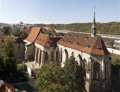 Visite du couvent Sainte-Agnès de Bohême avec un guide privé