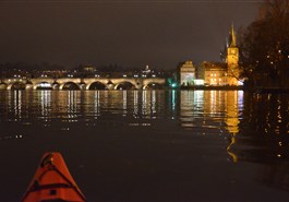 Balade en kayak dans le centre de Prague