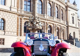 Balade à Prague en voiture historique