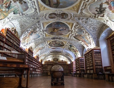 La bibliothèque du Monastère de Strahov