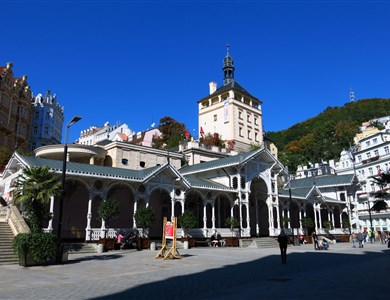 Excursion à la ville thermale de Karlovy Vary avec un guide privé