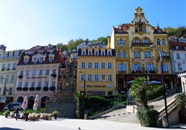Excursion à la ville thermale de Karlovy Vary avec un guide privé