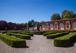 Le jardin du château de Troja