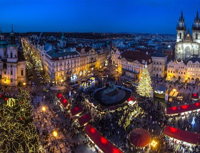 Les marchés de Noël à Prague
