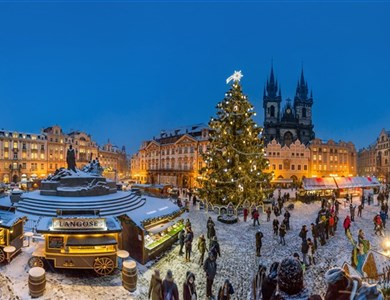 Les marchés de Noël à Prague