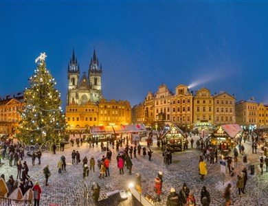 Visite des marchés de Noël de Prague
