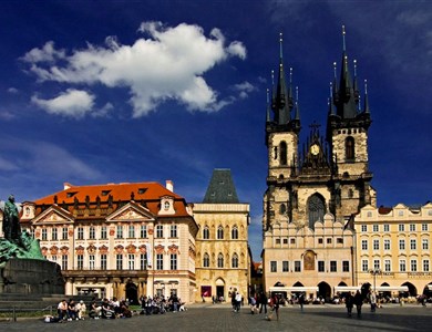 Visite guidée de Prague avec déjeuner et croisière inclus