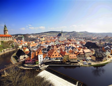 Excursion en groupe à Český Krumlov, charmante ville médiévale