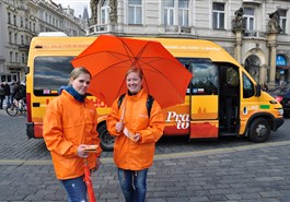 Découverte de Prague en minibus Hop on Hop off