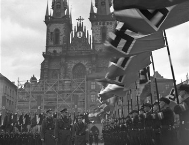 Visite de Prague au temps de la Seconde Guerre mondiale