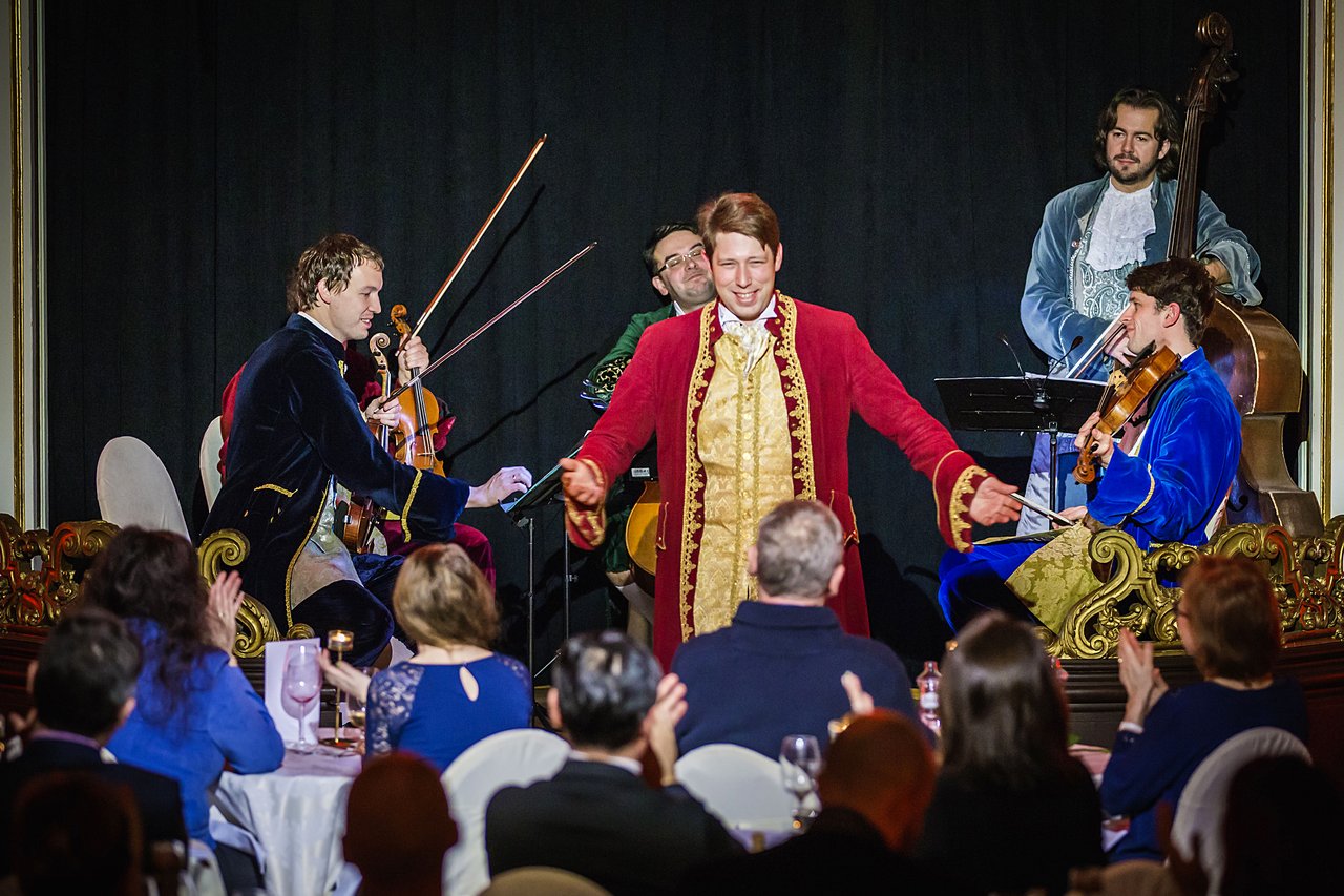 4 Mozart dinner Prague