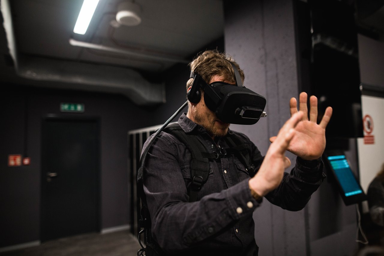 Virtual reality Prague Golem 4